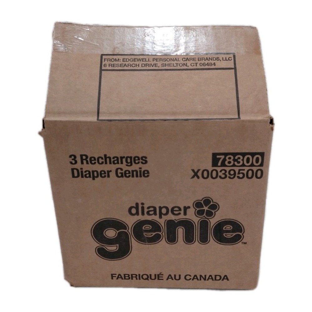 Playtex‎ Diaper Genie Refills 3 Pack Odor Lock 7 Layer Holds 270 Diapers Each